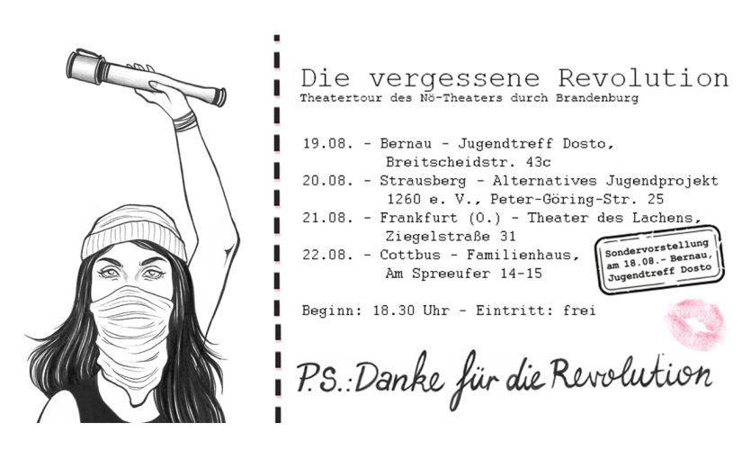 21.08.2019 – Theatertour: “Die vergessene Revolution”